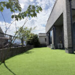 和歌山市K様 お庭の人工芝