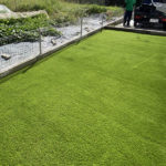 奈良市S様 お庭の人工芝