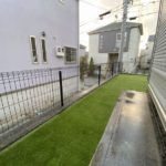 兵庫県神戸市 K様邸 お庭と自宅周辺の人工芝