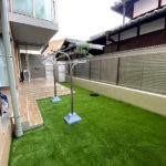 京都市M様 マンション専用庭の人工芝