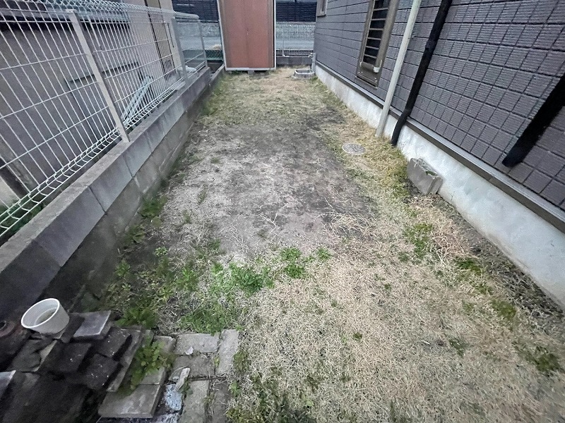 東大阪市M様 お庭の人工芝