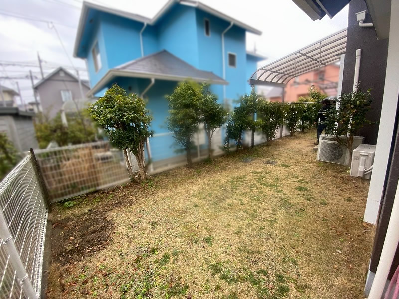 神戸市Y様 お庭の人工芝