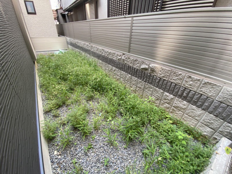 東大阪市Ｔ様 お庭の人工芝