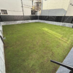 守口市Ｍ様 お庭の人工芝