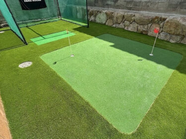 箕面市Ｉ様 お庭のゴルフ人工芝