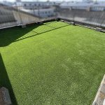 東大阪市Ｍ様 屋上テラスの人工芝