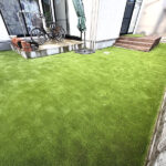西宮市Ｓ様 お庭の人工芝
