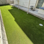 東大阪市Ｇ様 マンション専用庭の人工芝