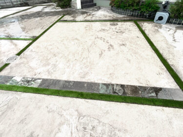 箕面市Ｍ様 駐車場の人工芝