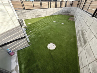 宝塚市Ｈ様 お庭の人工芝