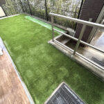 高槻市Ｋ様 マンション専用庭の人工芝