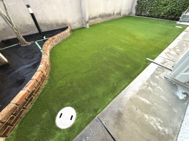 吹田市Ｎ様 お庭の人工芝