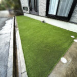 交野市Ａ様 お庭の人工芝