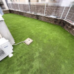 神戸市Ｋ様 お庭と犬走りの人工芝