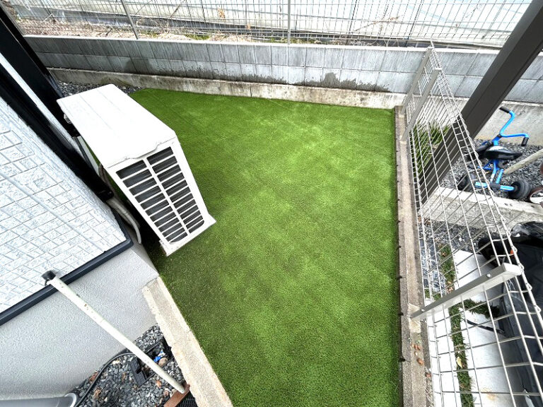 京都市Ｋ様 お庭の人工芝