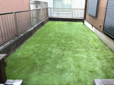 葛城市Ｍ様 お庭の人工芝